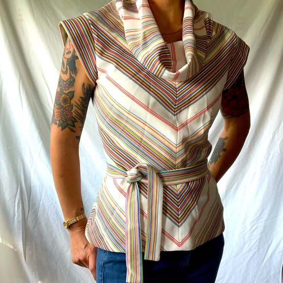 VTG cowl neck top - Picture 3 of 7